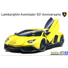 Lamborghini Aventador 50th Aniversario - 1/24 - AOSHIMA AO05982