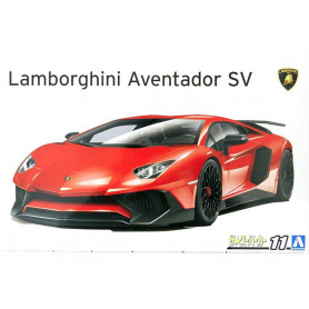Lamborghini Aventador SV 2015 - 1/24 - AOSHIMA AO06120