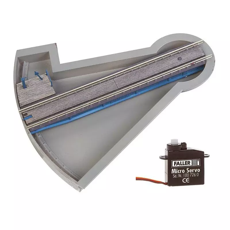Plaque Tournante FALLER Pour Modélisme Ferroviaire - Réseaux Trains Miniatures