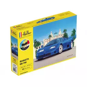 BUGATTI EB 110 kit complet - échelle 1/24 - HELLER 56738