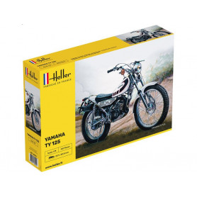 Moto Yamaha TY 125 - échelle 1/8 - HELLER 80902