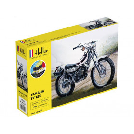 Moto Yamaha TY 125 kit complet - échelle 1/8 - HELLER 56902