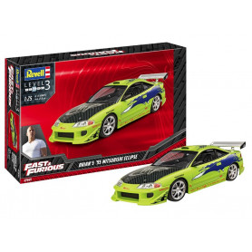 Fast & Furious - Brian's 1995 Mitsubishi Eclipse kit complet - 1/25 - REVELL 67691