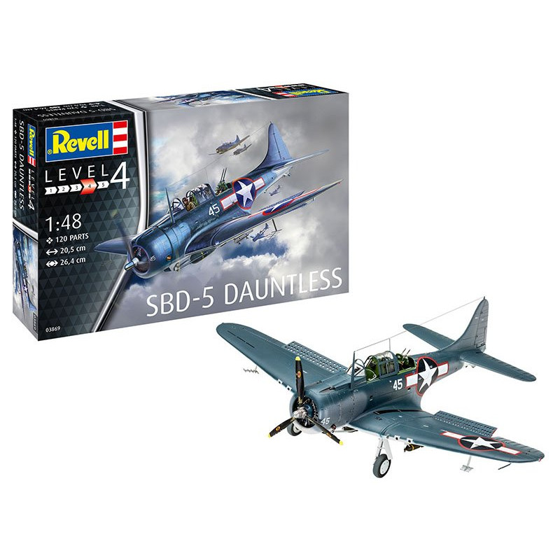 Douglas SBD-5 Dauntless Navyfighter - 1/48 - REVELL 03869