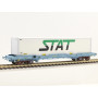 Wagon porte conteneur STAT époque V-VI - HO - LS Models 30316
