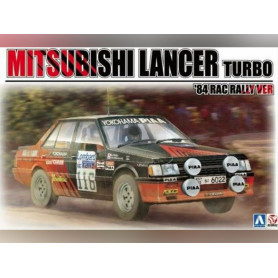 Mitsubishi Lancer Turbo 84 RAC Rally Version - 1/24 - BEEMAX B24022