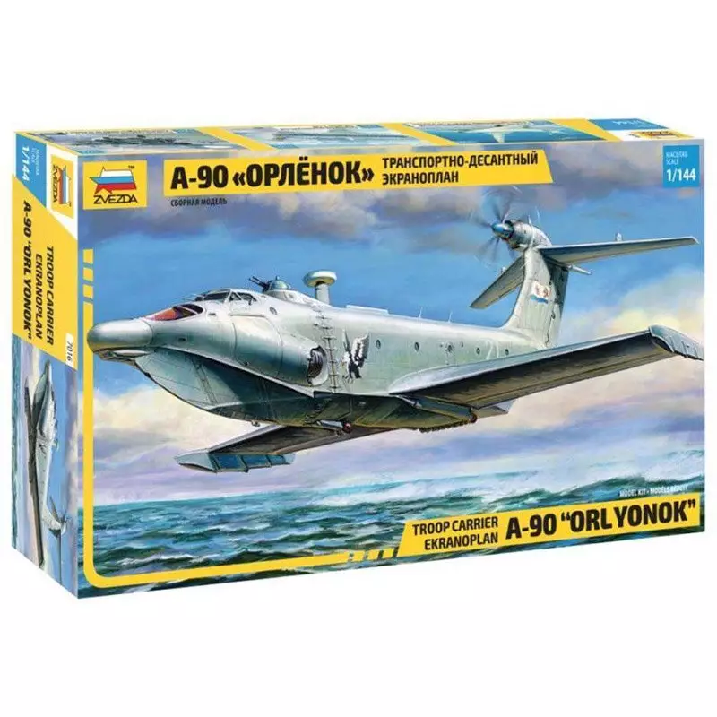 Ekranoplan A-90 Orlyonok - 1/144 - ZVEZDA 7016