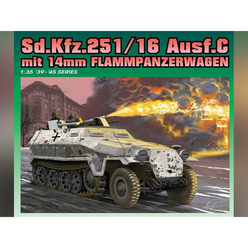Sd.Kfz.251/16 Flammpanzer - échelle 1/35 - DRAGON 6864