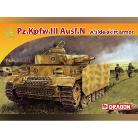 Panzer III Ausf.N - échelle 1/72 - DRAGON 7407