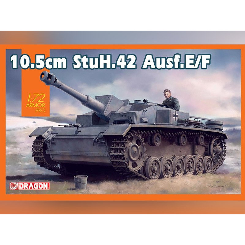 Sturmhaubitze 42 Ausf.E/F - échelle 1/72 - DRAGON 7561