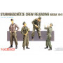 Equipage de Sturmgeschütz Russie 1941 - échelle 1/35 - DRAGON 6192