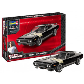 Fast & Furious - Dominic's 1971 Plymouth GTX kit complet - 1/25 - REVELL 67692