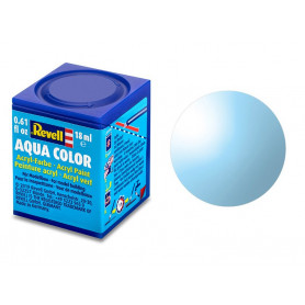 Revell 752 bleu transparent peinture acrylique Aqua Color - 18ml - REVELL 36752