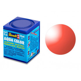 Revell 731 rouge transparent peinture acrylique Aqua Color - 18ml - REVELL 36731