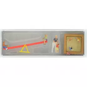 Figurines De Tonte NOCH H0 - Pour Modélisme Ferroviaire - Travailleurs Avec Outils - Décoration Paysage