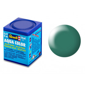 Revell 365 vert satiné peinture acrylique Aqua Color - 18ml - REVELL 36365