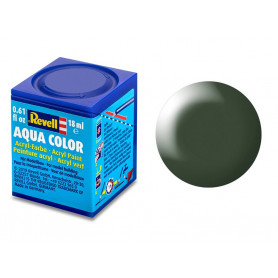 Revell 363 vert foncé satiné peinture acrylique Aqua Color - 18ml - REVELL 36363