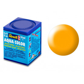 Revell 310 jaune satiné peinture acrylique Aqua Color - 18ml - REVELL 36310