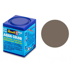 Revell 87 terre mat peinture acrylique Aqua Color - 18ml - REVELL 36187