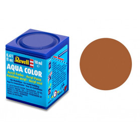Revell 85 brun mat peinture acrylique Aqua Color - 18ml - REVELL 36185