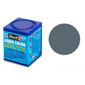 Revell 79 gris bleu mat peinture acrylique Aqua Color - 18ml - REVELL 36179