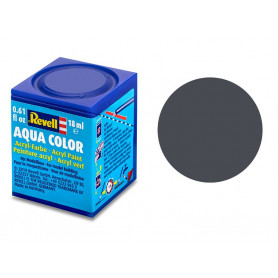 Revell 78 gris blindé mat peinture acrylique Aqua Color - 18ml - REVELL 36178