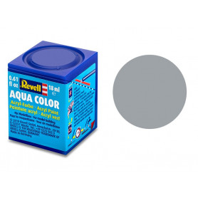 Revell 76 gris lumière mat peinture acrylique Aqua Color - 18ml - REVELL 36176