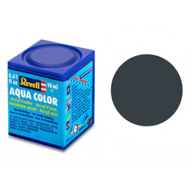 Revell 69 gris granit mat peinture acrylique Aqua Color - 18ml - REVELL 36169
