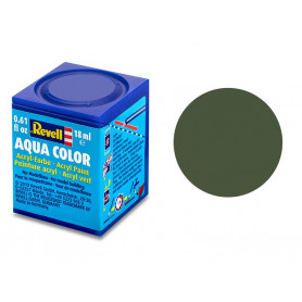 Revell 65 vert bronze mat peinture acrylique Aqua Color - 18ml - REVELL 36165