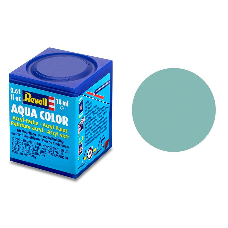 Revell 49 bleu ciel mat peinture acrylique Aqua Color - 18ml - REVELL 36149