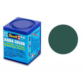 Revell 48 vert mer mat peinture acrylique Aqua Color - 18ml - REVELL 36148