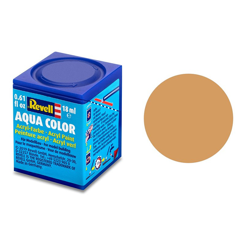 Revell 17 brun Afrique mat peinture acrylique Aqua Color - 18ml - REVELL 36117