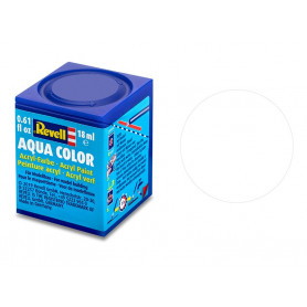 Revell 05 blanc mat peinture acrylique Aqua Color - 18ml - REVELL 36105