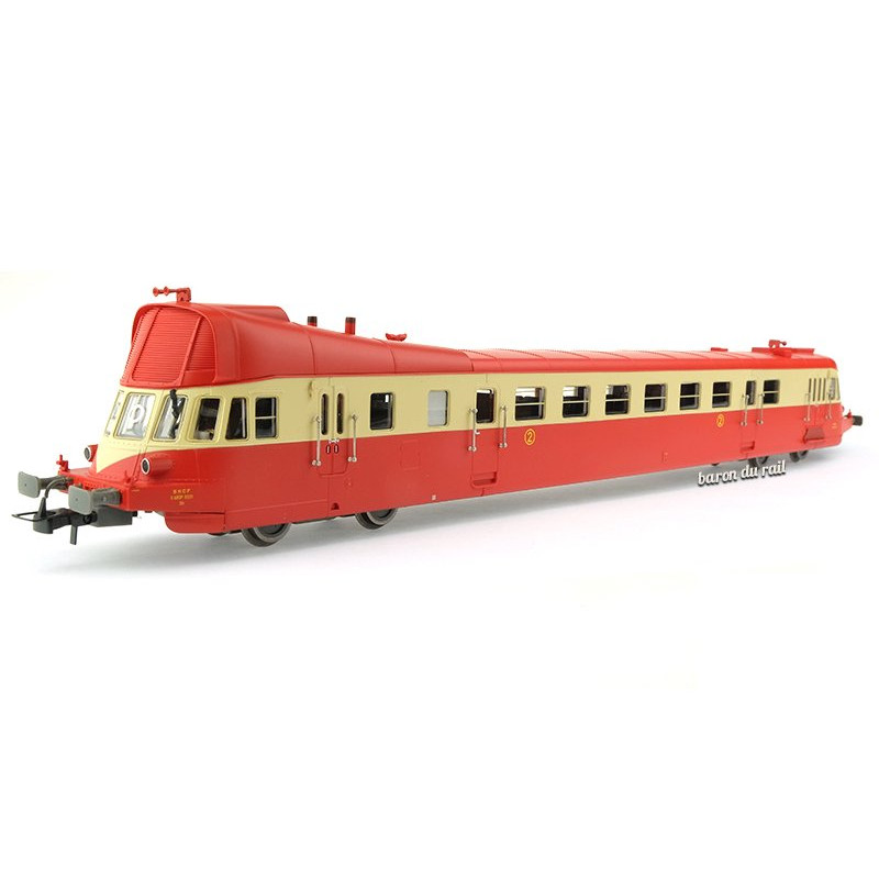 Autorail ABJ3, X ABDP 3221 analogique - ép IV SNCF - HO 1/87 - JOUEF HJ2410