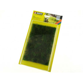 Tapis Feuillage couvre-sol vert olive 12 x 18 cm - HO 1/87 - NOCH 07251
