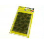 Tapis Feuillage couvre-sol vert beige clairsemé 12 x 18 cm - HO 1/87 - NOCH 07253