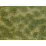 Tapis Feuillage couvre-sol vert beige clairsemé 12 x 18 cm - HO 1/87 - NOCH 07253