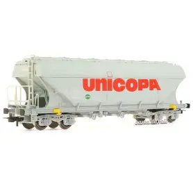 Wagon trémie à parois plates Unicopa SNCF ép. IV - HO 1/87 - JOUEF HJ6218