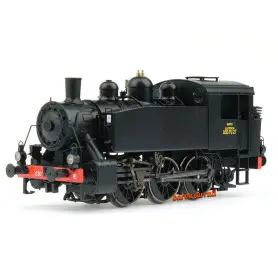 Vapeur 030 TU 27 OUEST, Dépôt de NANTES ép III digitale son - HO 1/87 - REE MB-045S