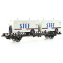 Wagon UFR Biporteur STEF ép III - HO 1/87 - REE WB-636