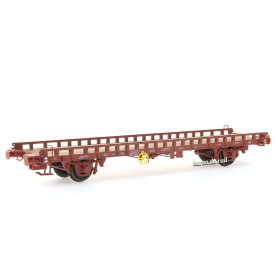 Wagon UFR Biporteur UIC ép IV - HO 1/87 - REE WB-640