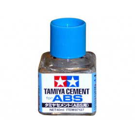 Colle Liquide pour plastiques ABS 40ml - Tamiya 87137