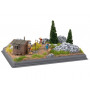 Mini diorama montagne - HO 1/87 - FALLER 180051