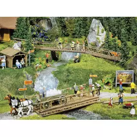 Accessoires de sentier de randonnée - HO 1/87 - FALLER 180548