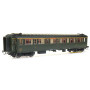 Voiture métallisée Ex-PLM A7 SNCF - ép. IIIb - HO 1/87 - REE VB-410
