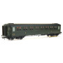 Voiture métallisée Ex-PLM B8 SNCF - ép. IIIb - HO 1/87 - REE VB-411