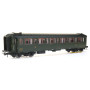 Voiture métallisée Ex-PLM B8 SNCF - ép. IIIb - HO 1/87 - REE VB-411