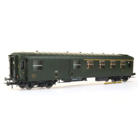 Voiture métallisée Ex-PLM A4D SNCF - ép. IIIb - HO 1/87 - REE VB-414