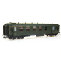 Voiture métallisée Ex-PLM A4D SNCF - ép. IIIb - HO 1/87 - REE VB-414