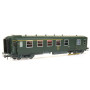 Voiture métallisée Ex-PLM A4D SNCF - ép. IV - HO 1/87 - REE VB-418